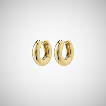 Load image into Gallery viewer, Aica Recycled Chunky Huggie Hoop Earrings (8246774989008)
