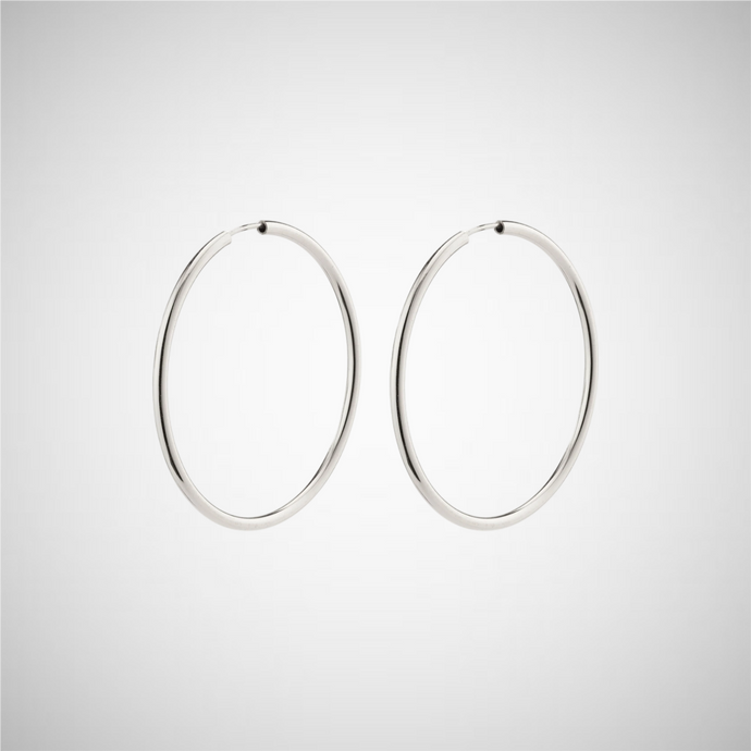 April Recycled Medium-Size Hoop Earrings (8246775087312)