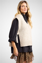 Load image into Gallery viewer, Individuality Side Tie Sweater Vest (8247971741904)
