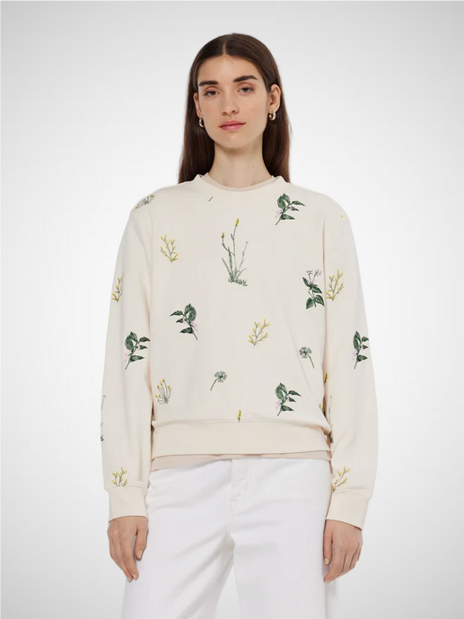 All Over Embroidery Regular Sweater (8251702182096)