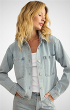 Charger l&#39;image dans la galerie, All Day Cropped Denim Jacket (8248046158032)
