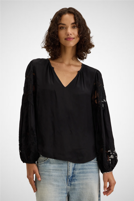 Tyra Viscose Lace Blouse (8255025316048)