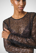 Charger l&#39;image dans la galerie, Adea Long Sleeve Sequin Blouse (8235724603600)
