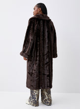 Load image into Gallery viewer, Long Faux Mink Coat (8228947165392)
