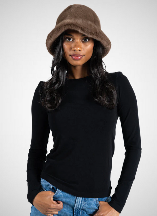 Faux Fur Bucket Hat (8226984427728)