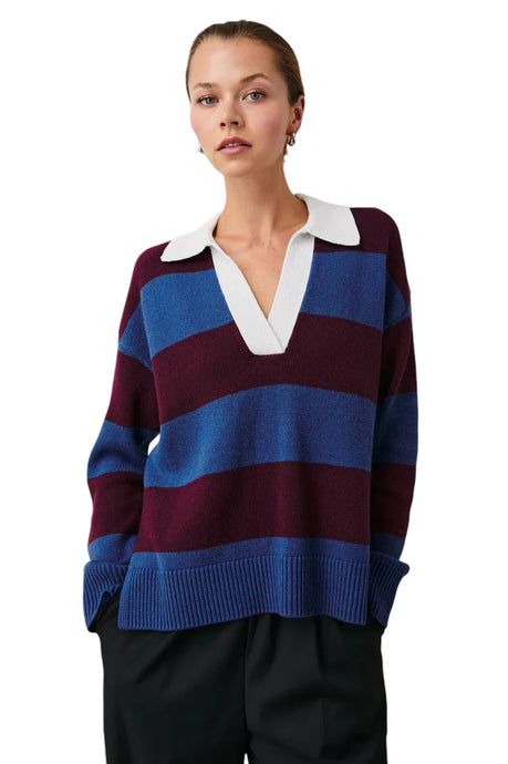 Harry Rugby Stripe sweater (8245095432400)