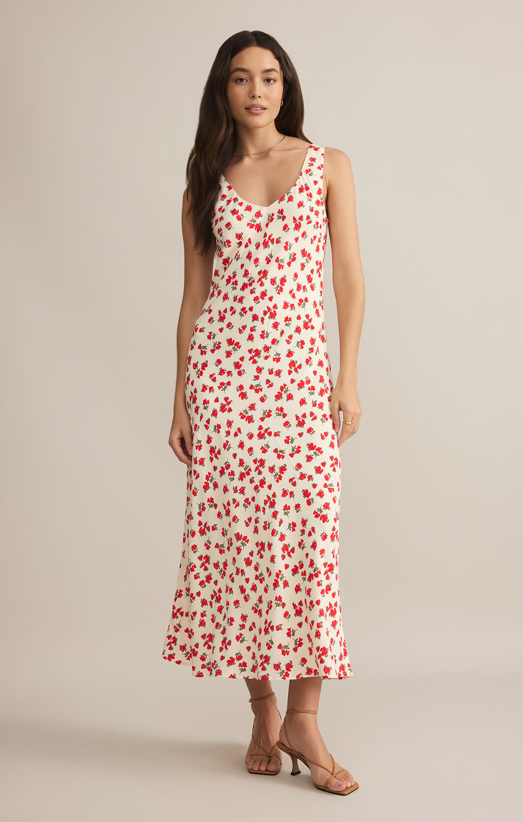 Hana La Rosa Ditsy Maxi Dress (8248045994192)