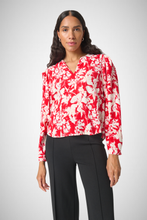 Load image into Gallery viewer, Oline Long Sleeve Printed Blouse (8229283659984)
