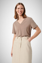 Load image into Gallery viewer, Columbine Loose Fit V-Neck Ss (8170914218192)
