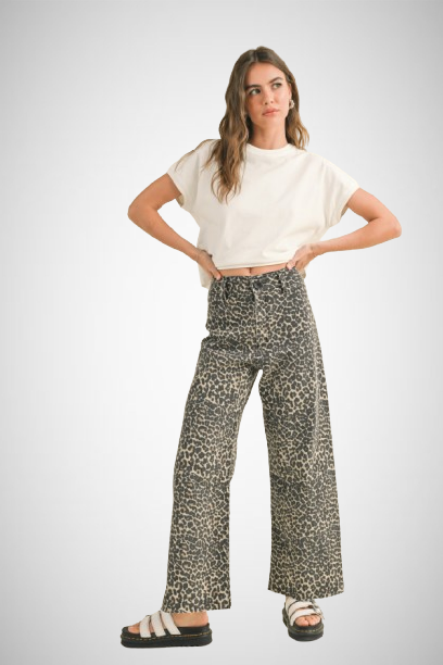 Leopard Print Pants (8160671563984)