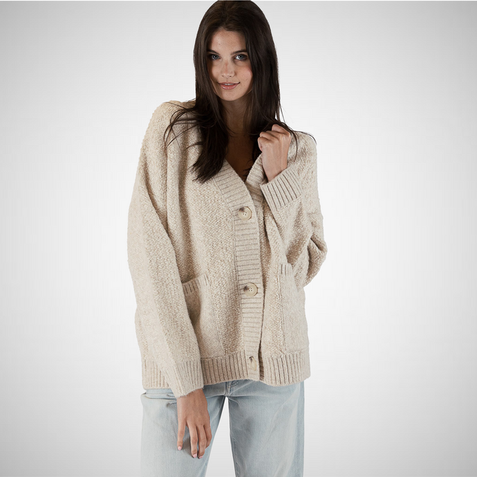 Boucle Oversized cardigan (7928453234896)