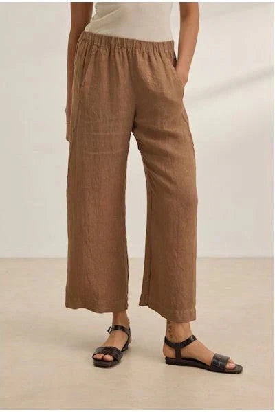 Lola Woven Linen Pant (8247706910928)