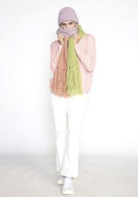 Load image into Gallery viewer, Joia - Fuzzy Color Block Scarf (7846416351440)
