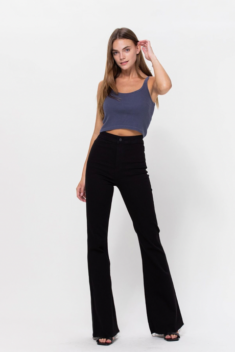 CELLO - High Rise Super Flare Jeans (7707212415184)